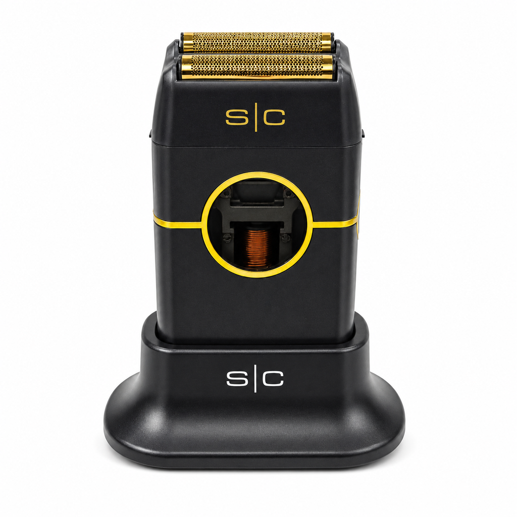 StyleCraft Instinct Metal Foil Shaver professional barber finishing tool.