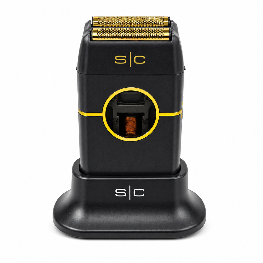 StyleCraft Instinct Metal Foil Shaver professional barber finishing tool.