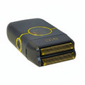 StyleCraft Instinct Metal Foil Shaver Black for barber finishing and close shave cleanup.