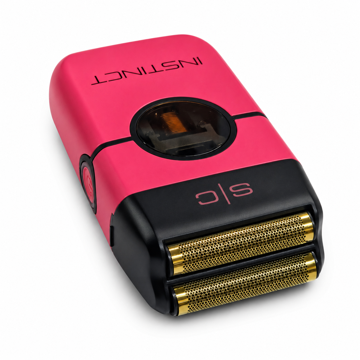 StyleCraft Instinct Metal Foil Shaver in Pink for professional grooming.