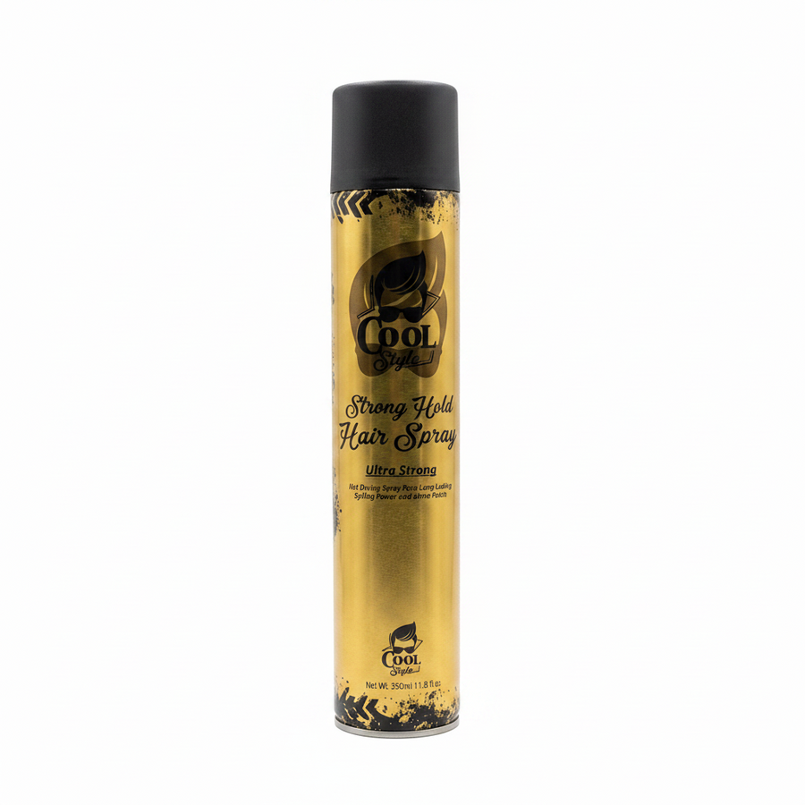 CoolStyle Hair Spray product image for barber styling and hair finishing service.