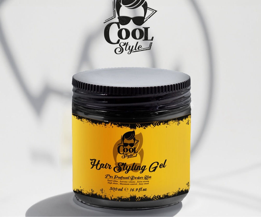 CoolStyle Hair Styling Gel product image for barber styling and grooming service.