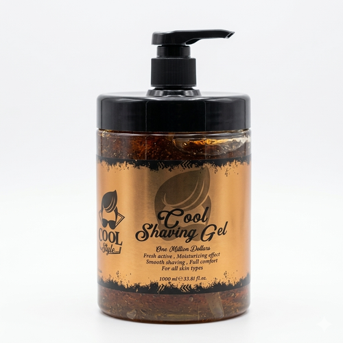 CoolStyle Shaving Gel 1000 ml product image for barber shaving and grooming service.