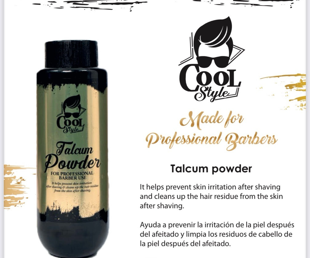 CoolStyle Talcum Powder product image for professional barber grooming service.