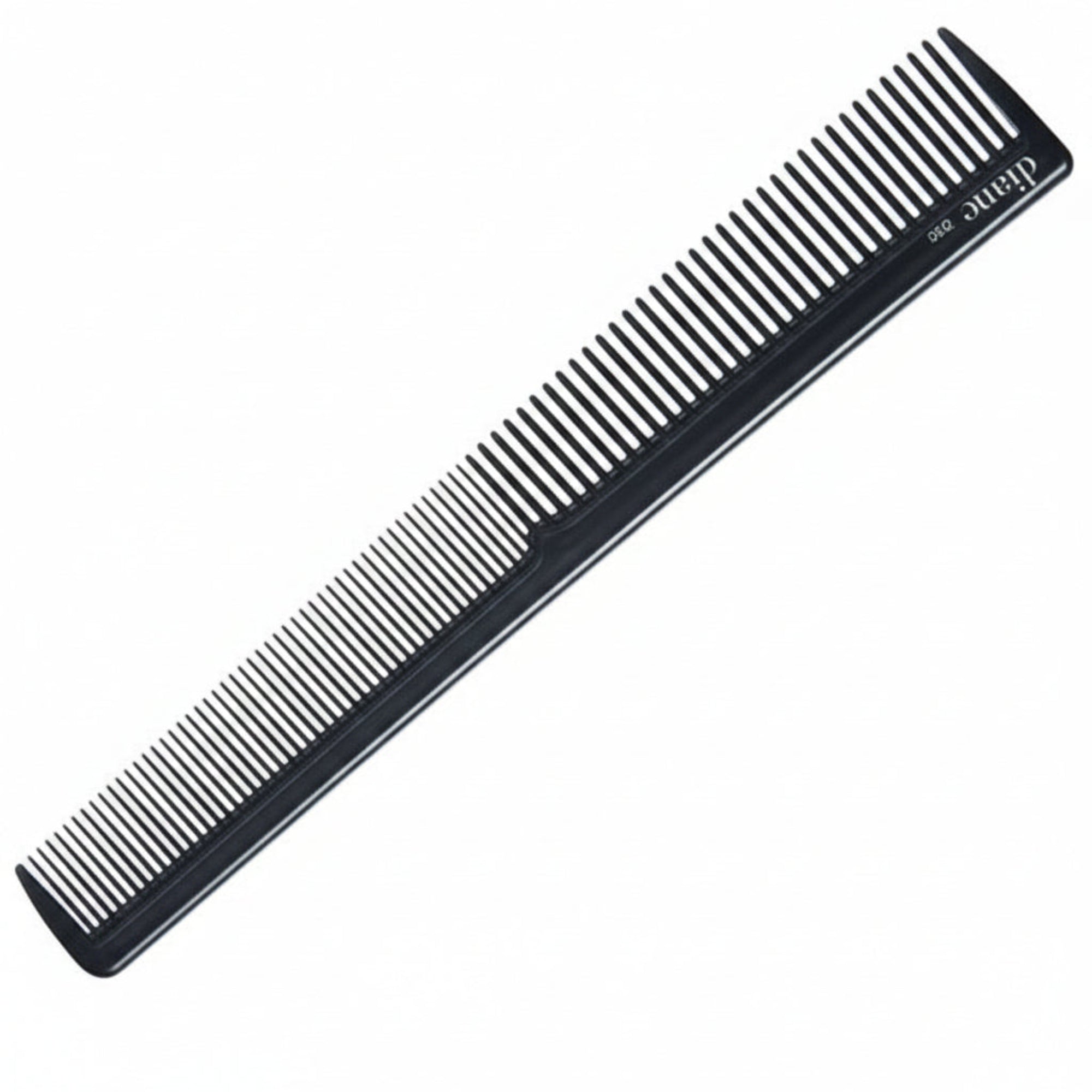 Diane Barber Comb 7 1/4 inch Black D32 product image for haircutting and styling work.