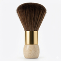 Professional barber neck duster product image for cleanup after haircut and grooming service.