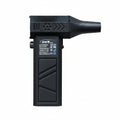 EBTools Handheld Brushless Turbo Fan product image for barber station cleanup and tool maintenance.