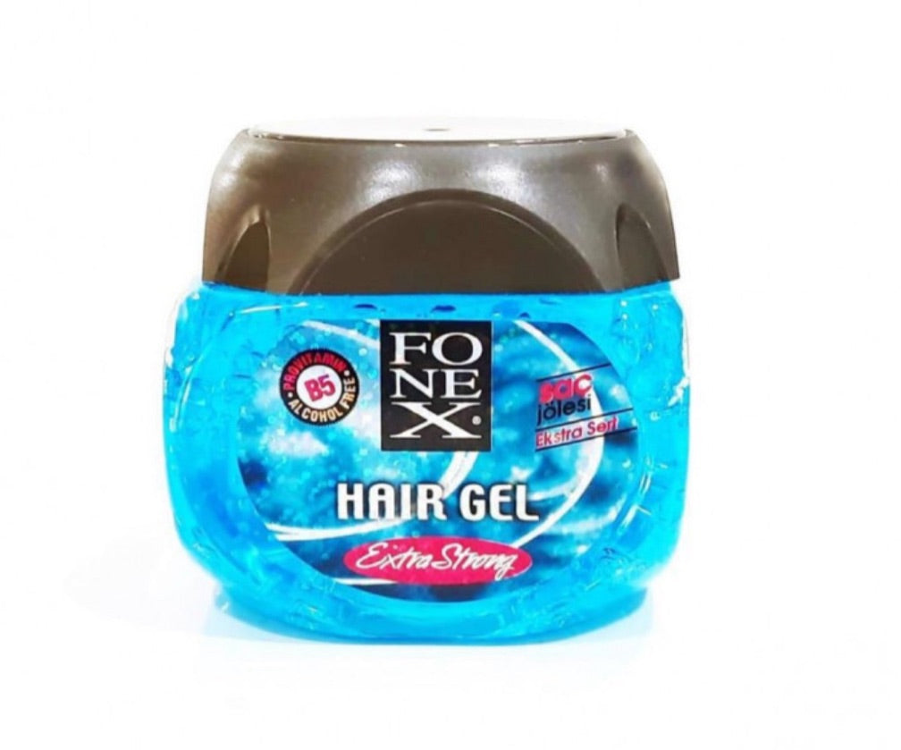 Fonex Hair Gel product image for barber styling and grooming service.