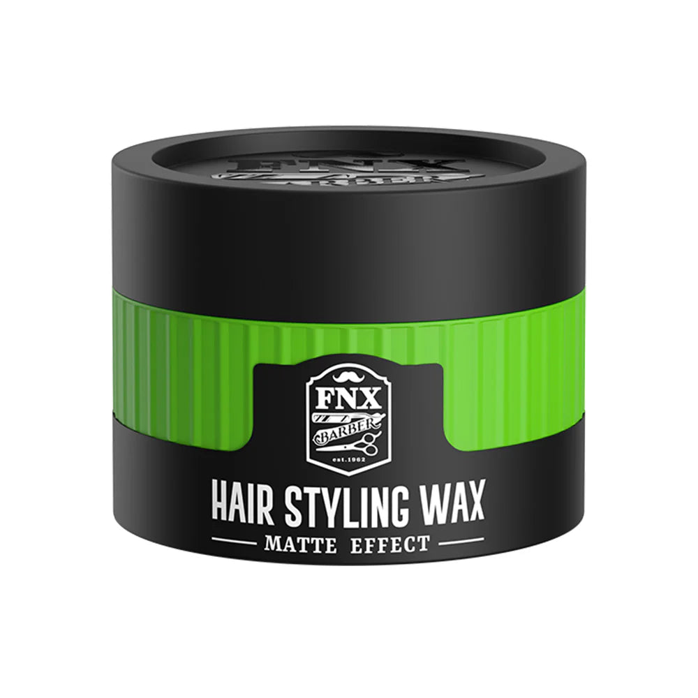 Fonex Hair Styling Wax Ultra Hard product image for barber styling and strong hold grooming service.
