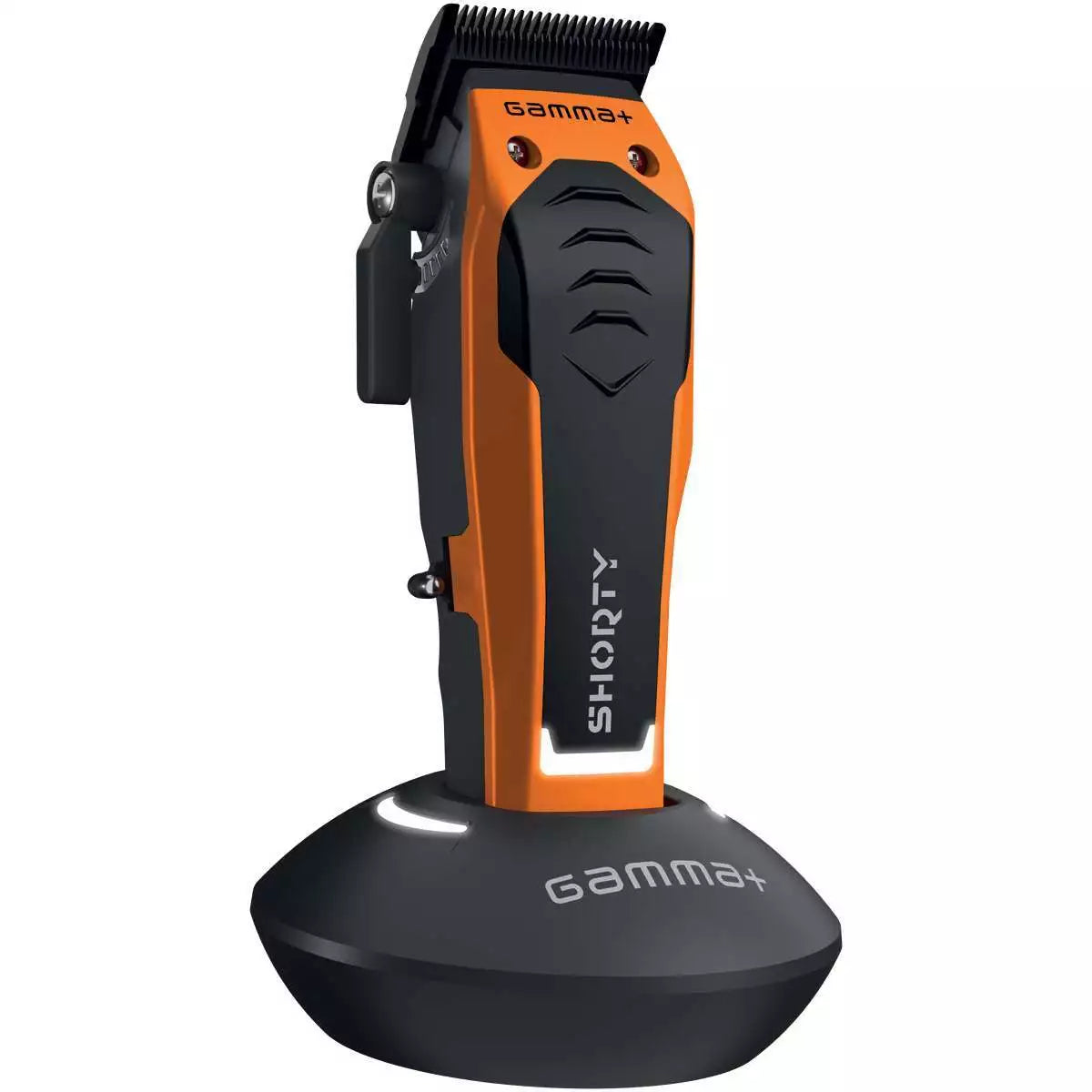 GAMMA+ Shorty hair clipper product image for professional barber cutting work.