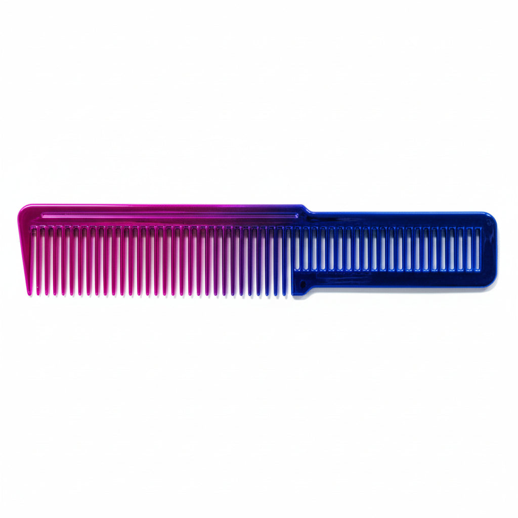 Professional barber hair comb product image for haircutting and styling work.