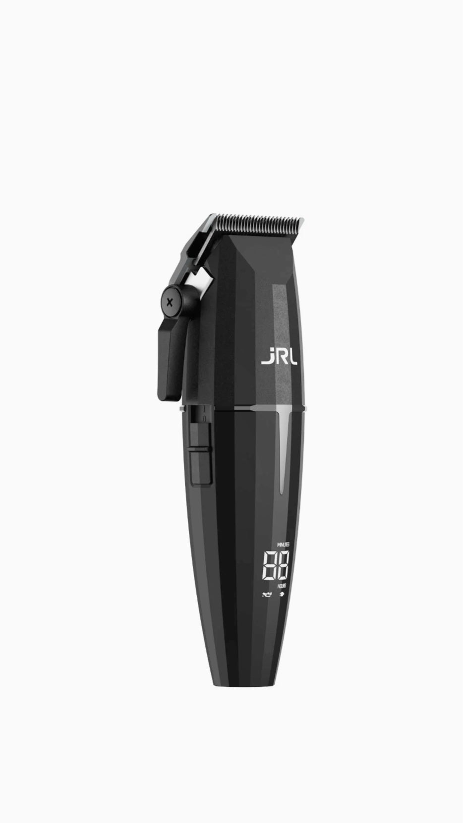 JRL ONYX cordless hair trimmer product image for barber detailing and lineup work.