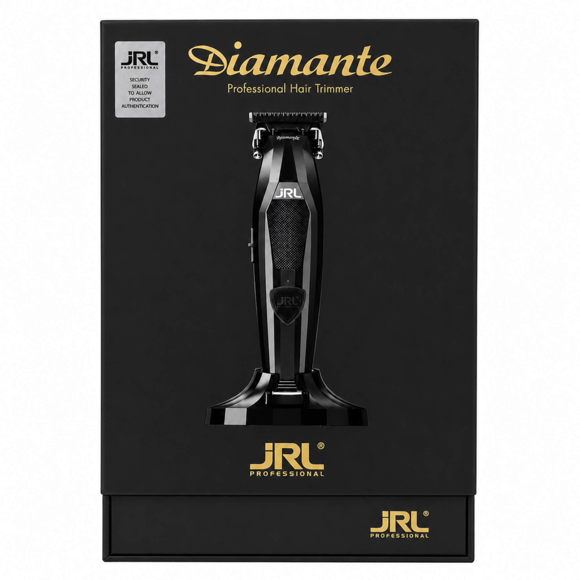 JRL Diamante trimmer packaging product image for professional barber detailing work.