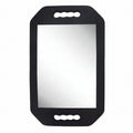 Large double-handle barber mirror product image for barbershop station use.