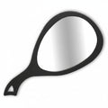 Professional teardrop barber mirror product image for barbershop station use.