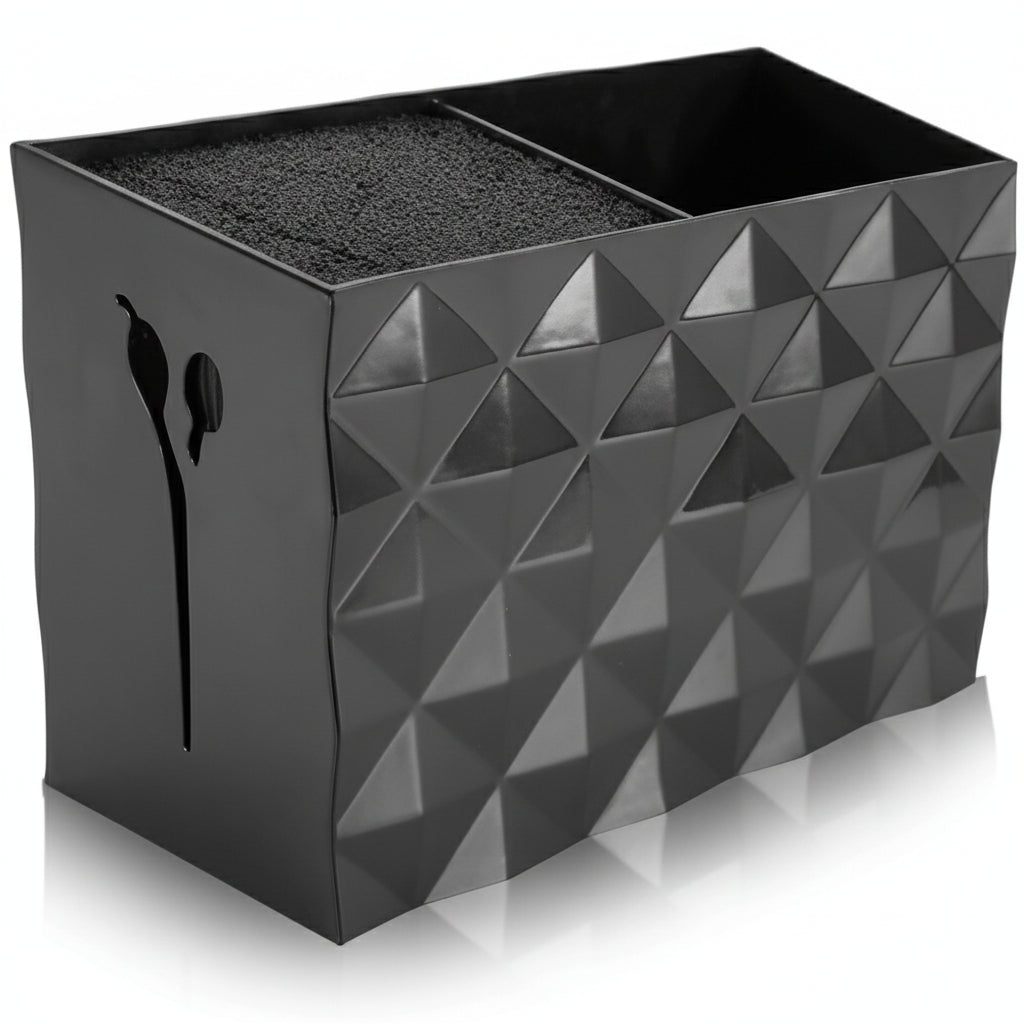 Barber scissor organizer product image for station storage and tool organization.