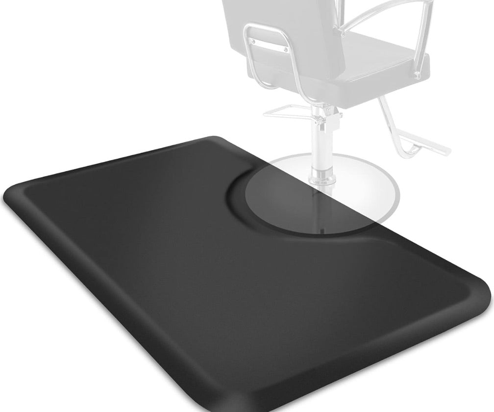 Anti-fatigue barber floor mat product image for barbershop chair and workstation comfort.