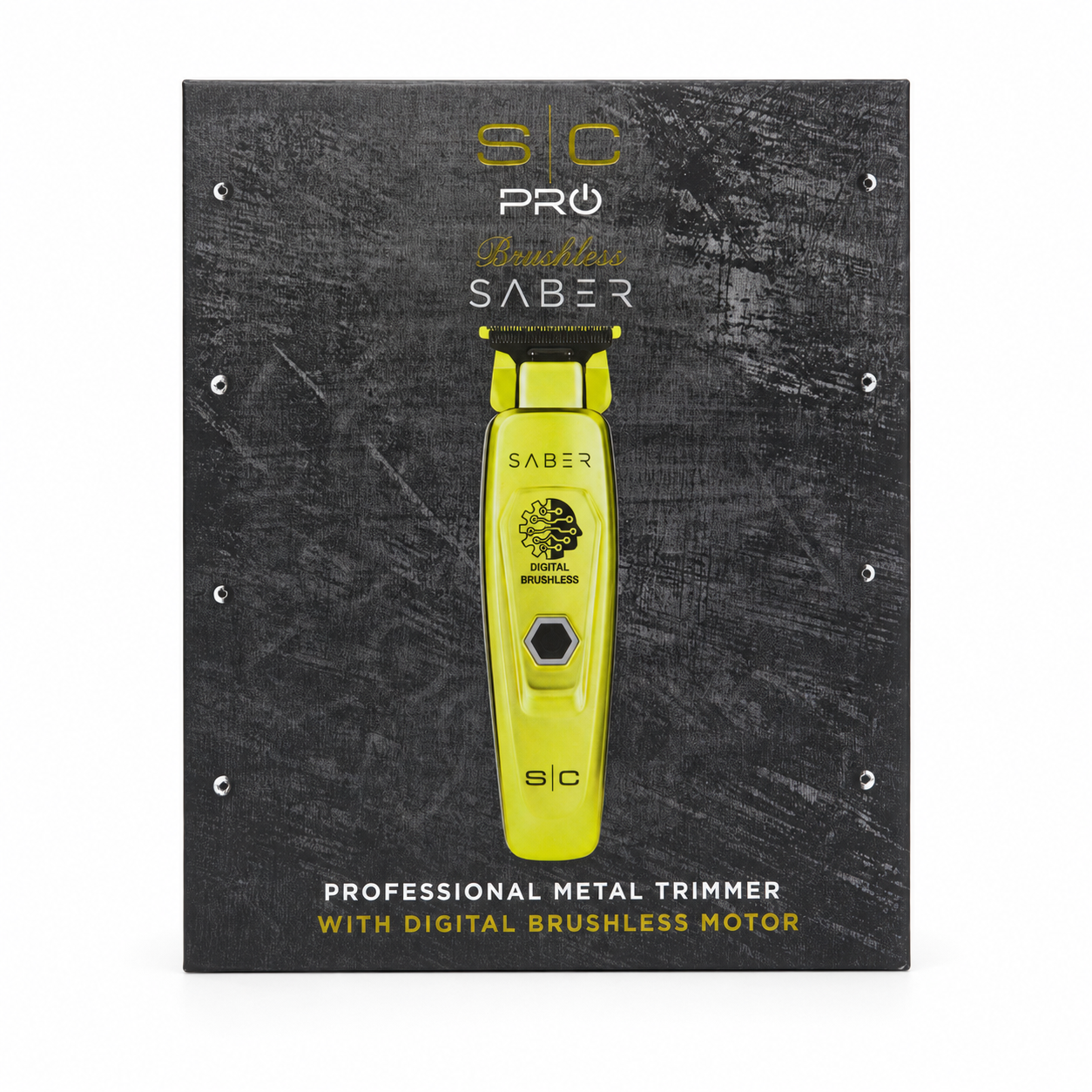 StyleCraft Saber Gold Cordless Trimmer retail box
