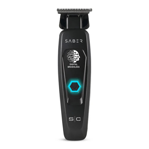 StyleCraft Saber cordless trimmer product image for professional barber detailing and lineup work.