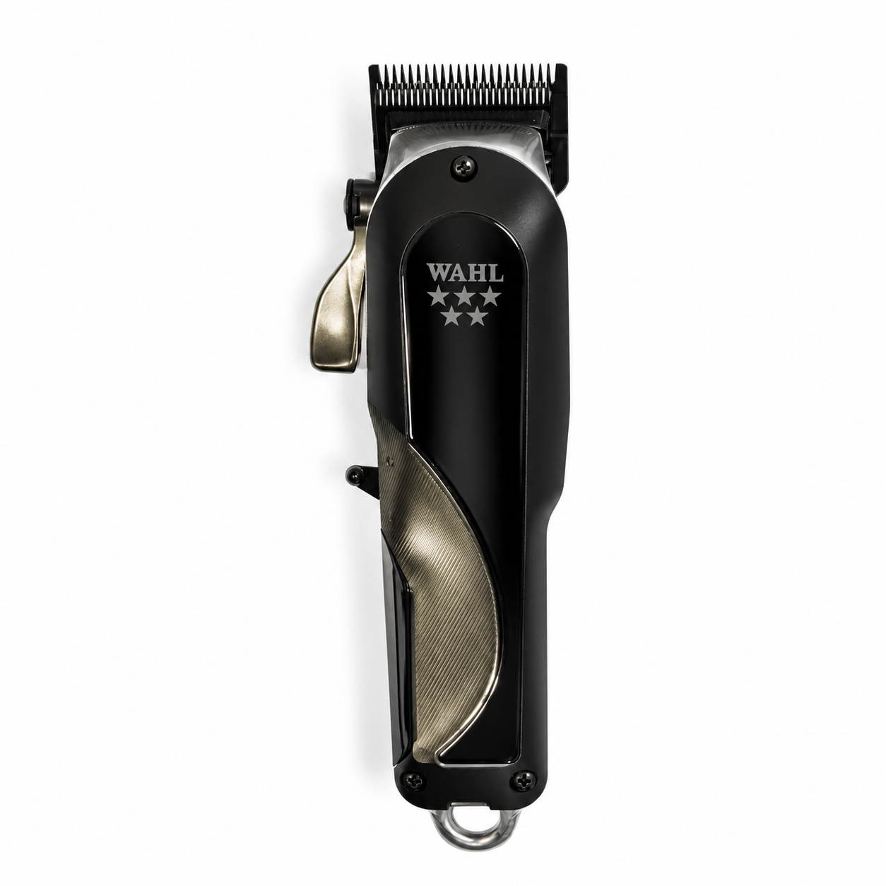 Black Wahl hair clipper on a white background