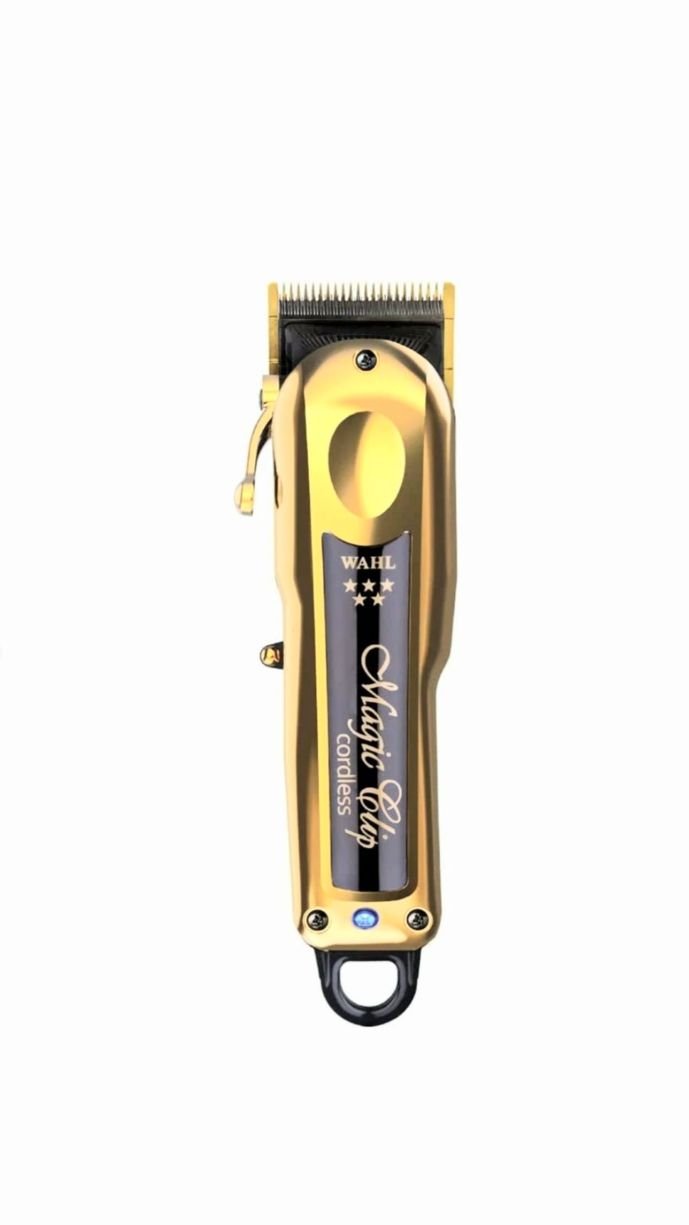 Wahl 5 Star Magic Clip Gold cordless clipper product image for professional barber cutting.