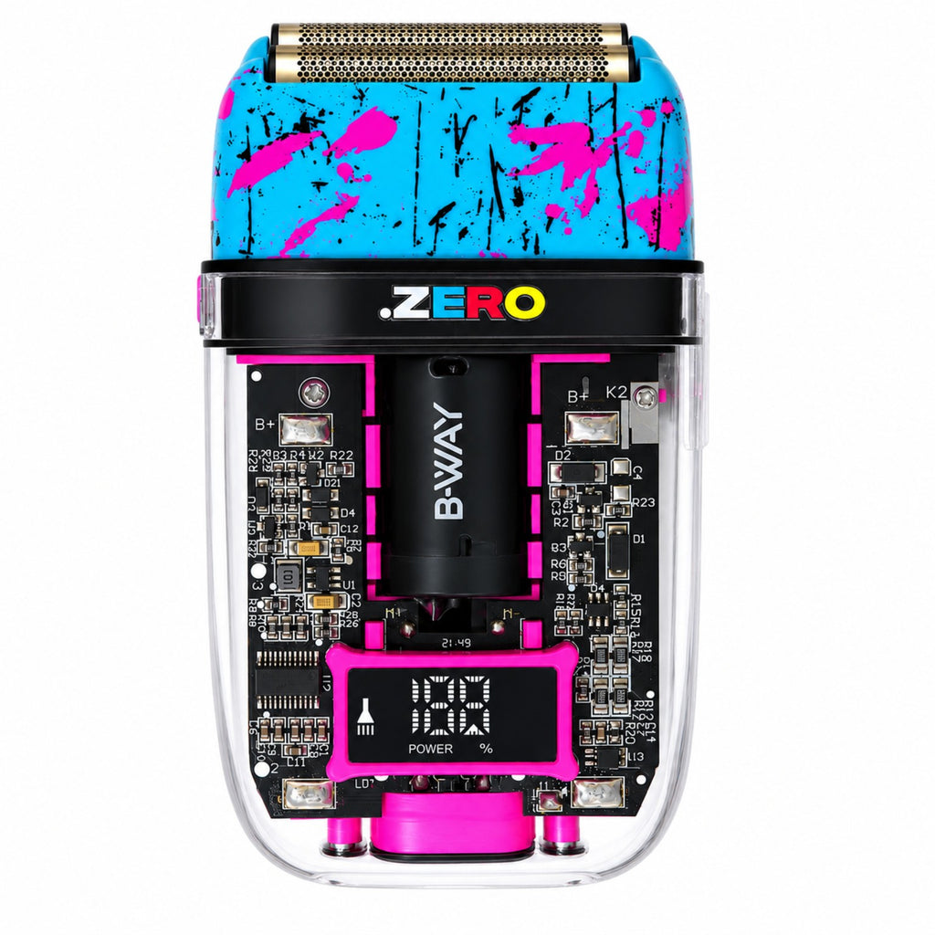 B-Way Zero Cordless Double Foil Shaver front view