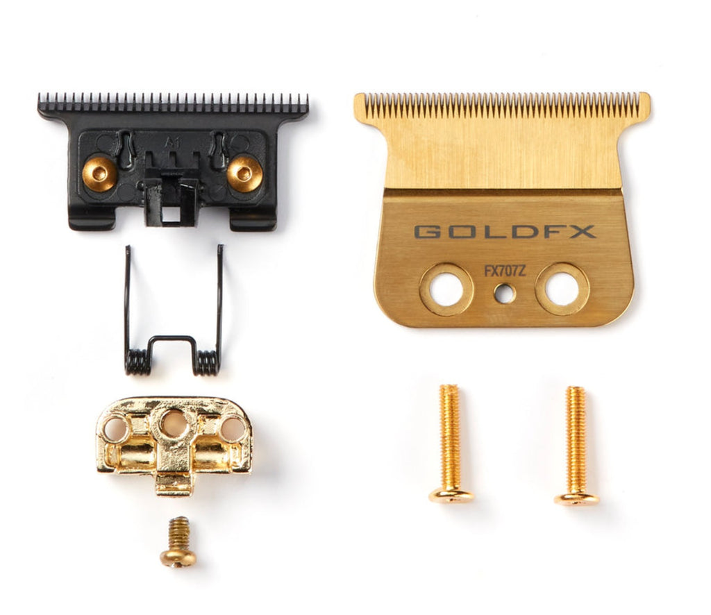 BaBylissPRO GoldFX FX707Z titanium T-blade replacement kit with mounting hardware