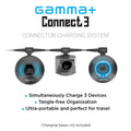 GAMMA+ Connect 3 charging system product image for professional barber tools.