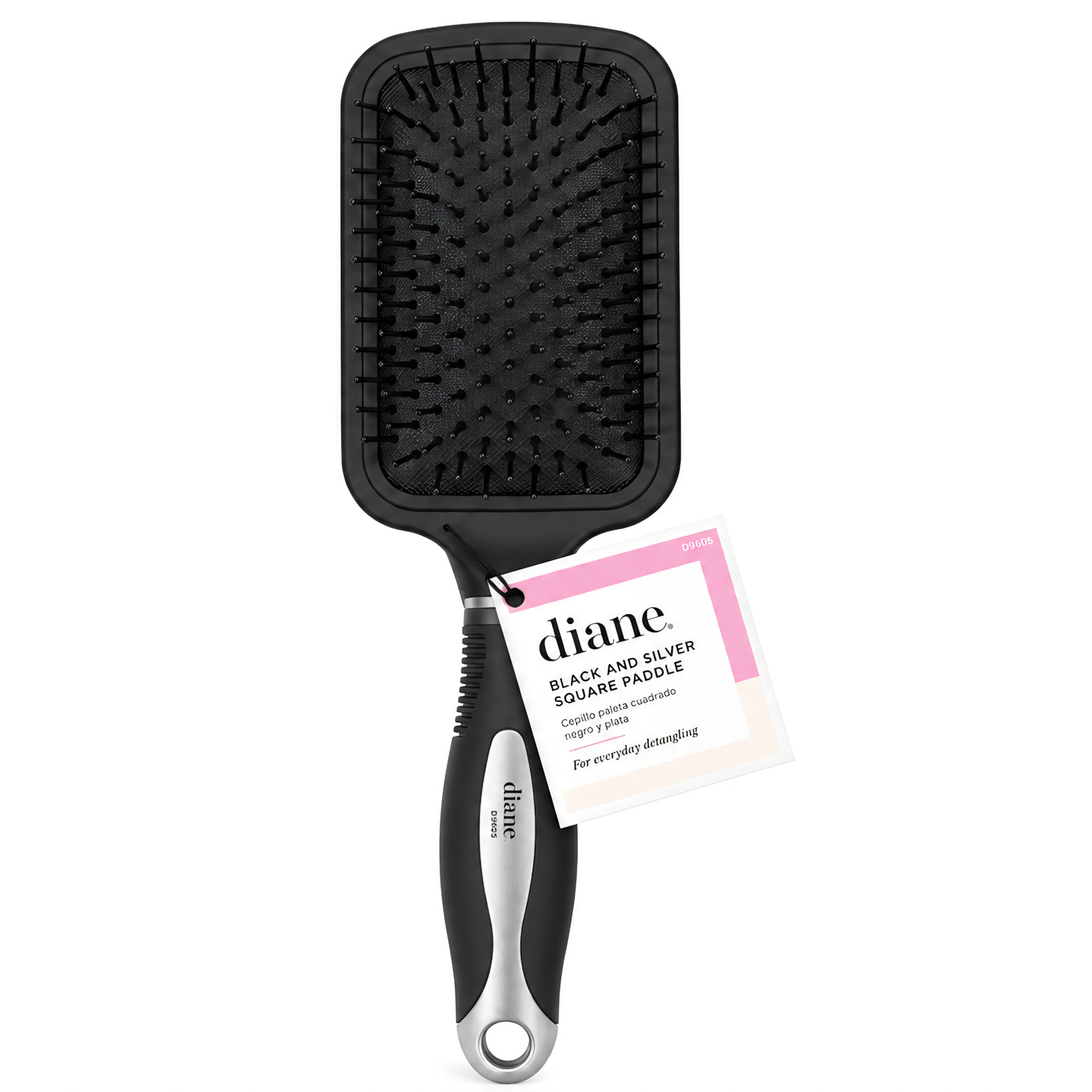 Diane Soft Touch Square Paddle Brush product image for barber and salon styling work.