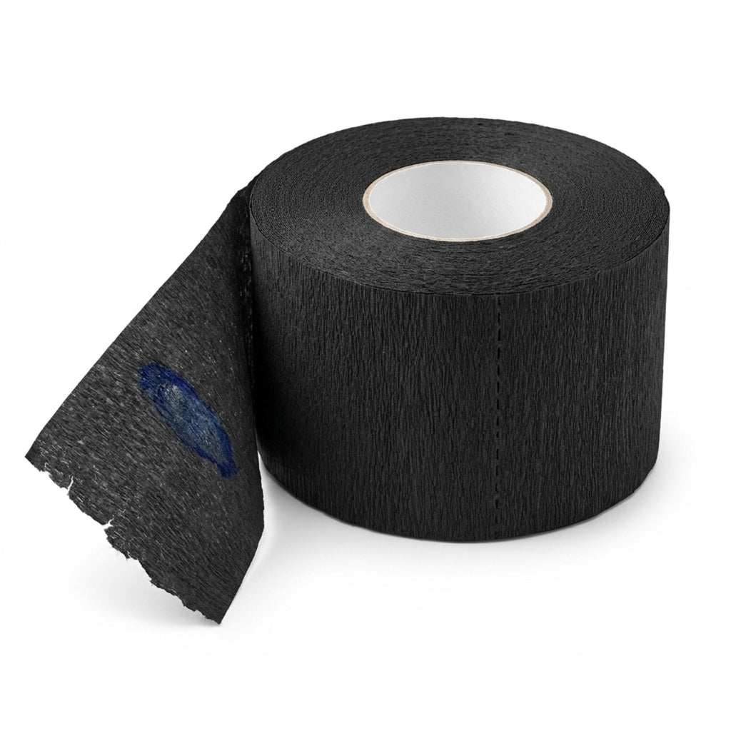 EBTools black barber neck strip roll with strip detail