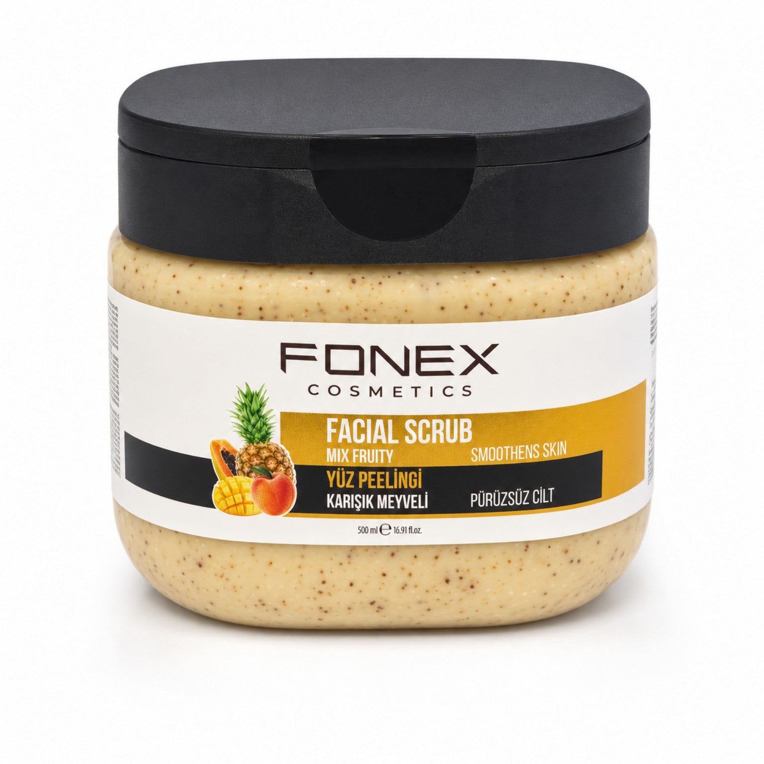 Fonex Cosmetics Facial Scrub Mixed Fruit 500 ml