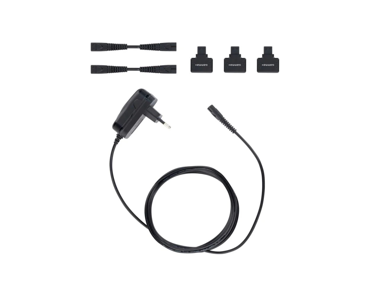 GAMMA+ Connect 3 charging system product image for professional barber tools.