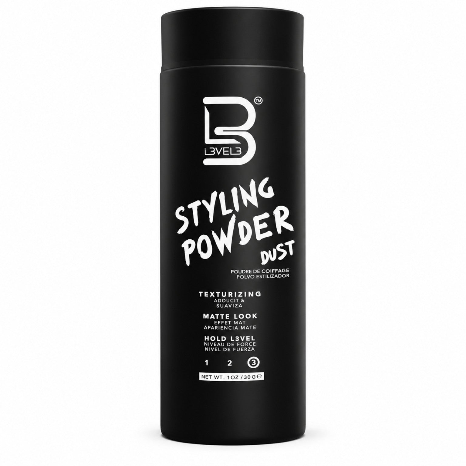 L3VEL3 Styling Powder Dust texturizing matte hair styling powder