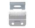 Gamma+ GP539S stainless steel taper blade and shallow 2.0 moving blade set product image for clipper maintenance.