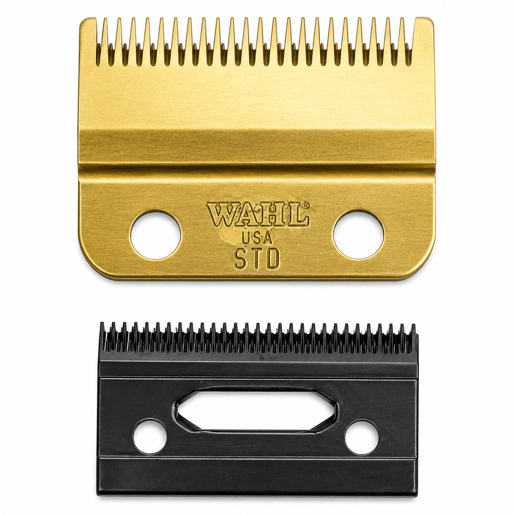 Wahl Professional DLC titanium gold stagger-tooth blade 2161-700 product image for clipper maintenance.
