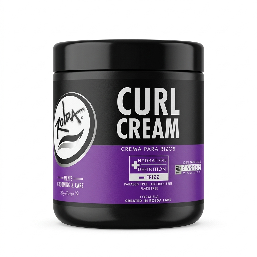 Rolda Hair Curl Defining Cream product image for curl styling and grooming service.