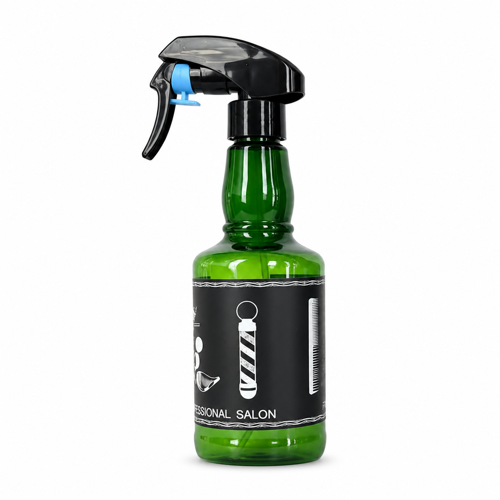 Barber Pro spray bottle product image for professional barbershop station use.