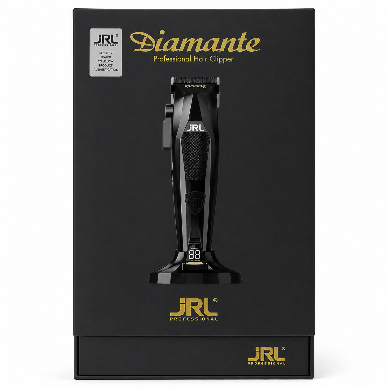 JRL Diamante clipper product image for professional barber cutting work.