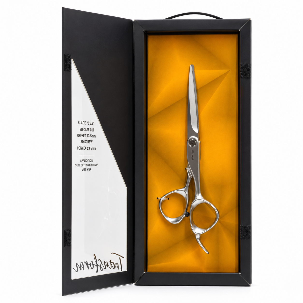 Transform Hair Cutting Shear product image for barber and stylist cutting work.
