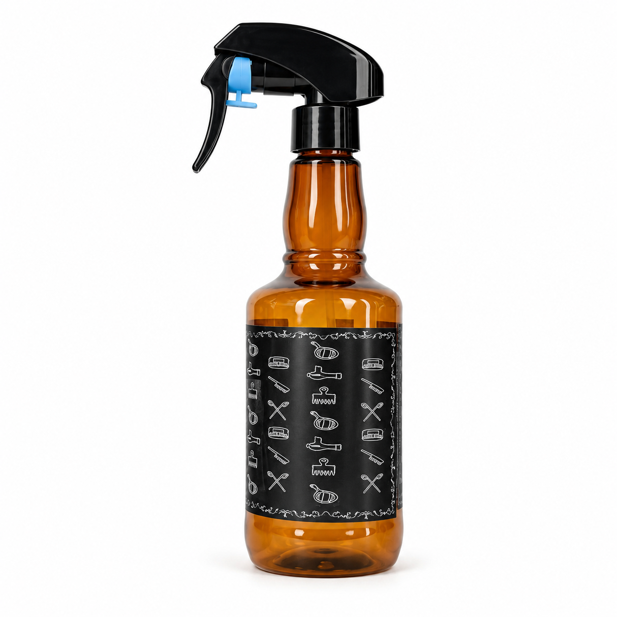 Barber Pro spray bottles product image for organized barbershop station use.