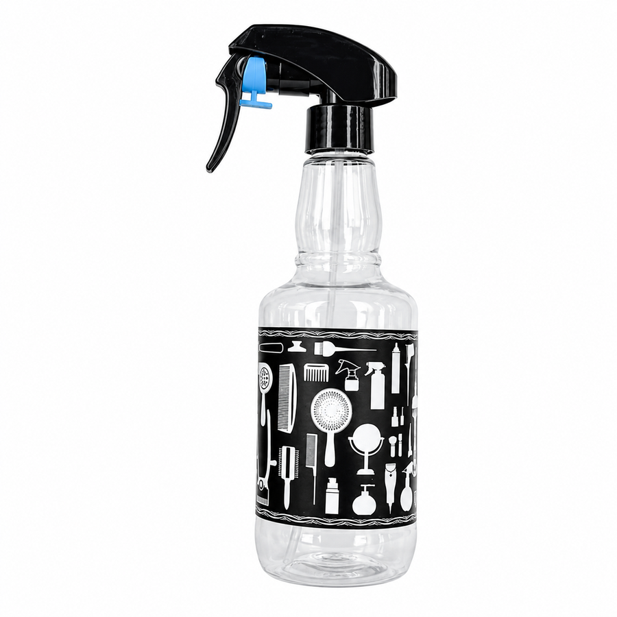 Barber Pro spray bottles product image for barbershop station use.