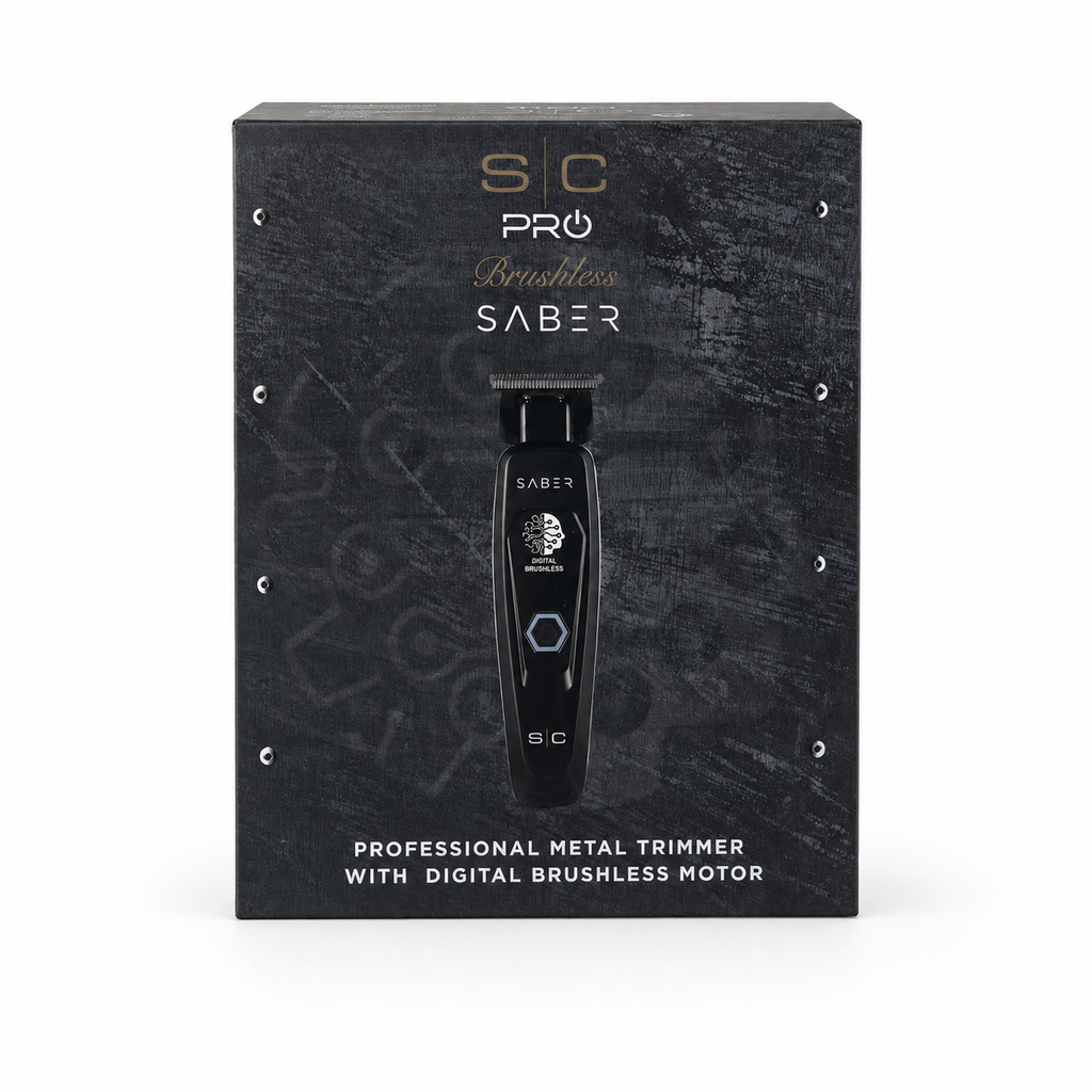 StyleCraft Saber Black Cordless Trimmer retail box