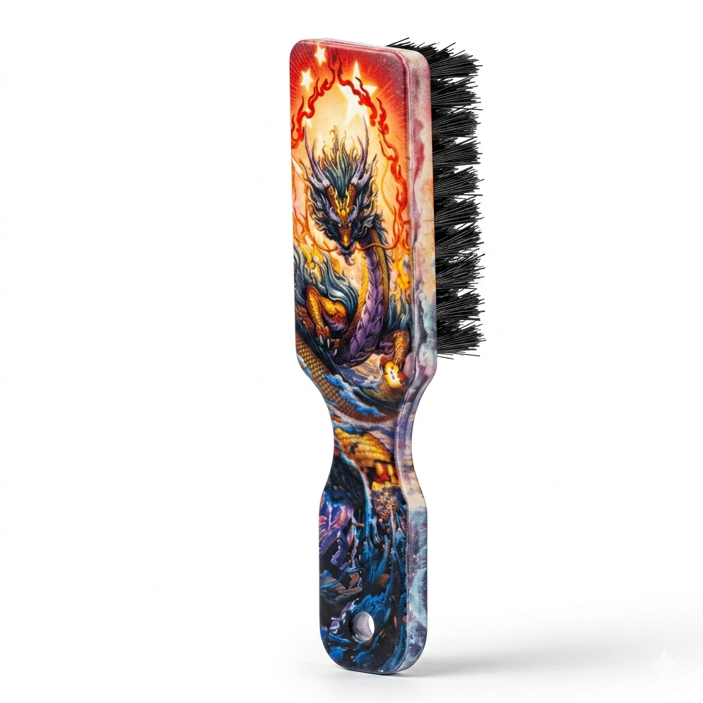 LEXXUS PRO professional barber brush product image for grooming and styling work.