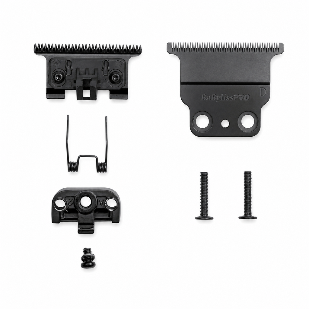 BaBylissPRO Metal-Injection Molded Deep-Tooth Trimmer T-Blade FX7045B product image for professional barber tools.