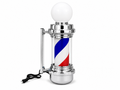 Barber pole sign product image for barbershop decor and storefront display.