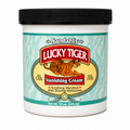 Lucky Tiger Menthol Mint Vanishing Cream 12 oz product image for barber grooming and shaving service.