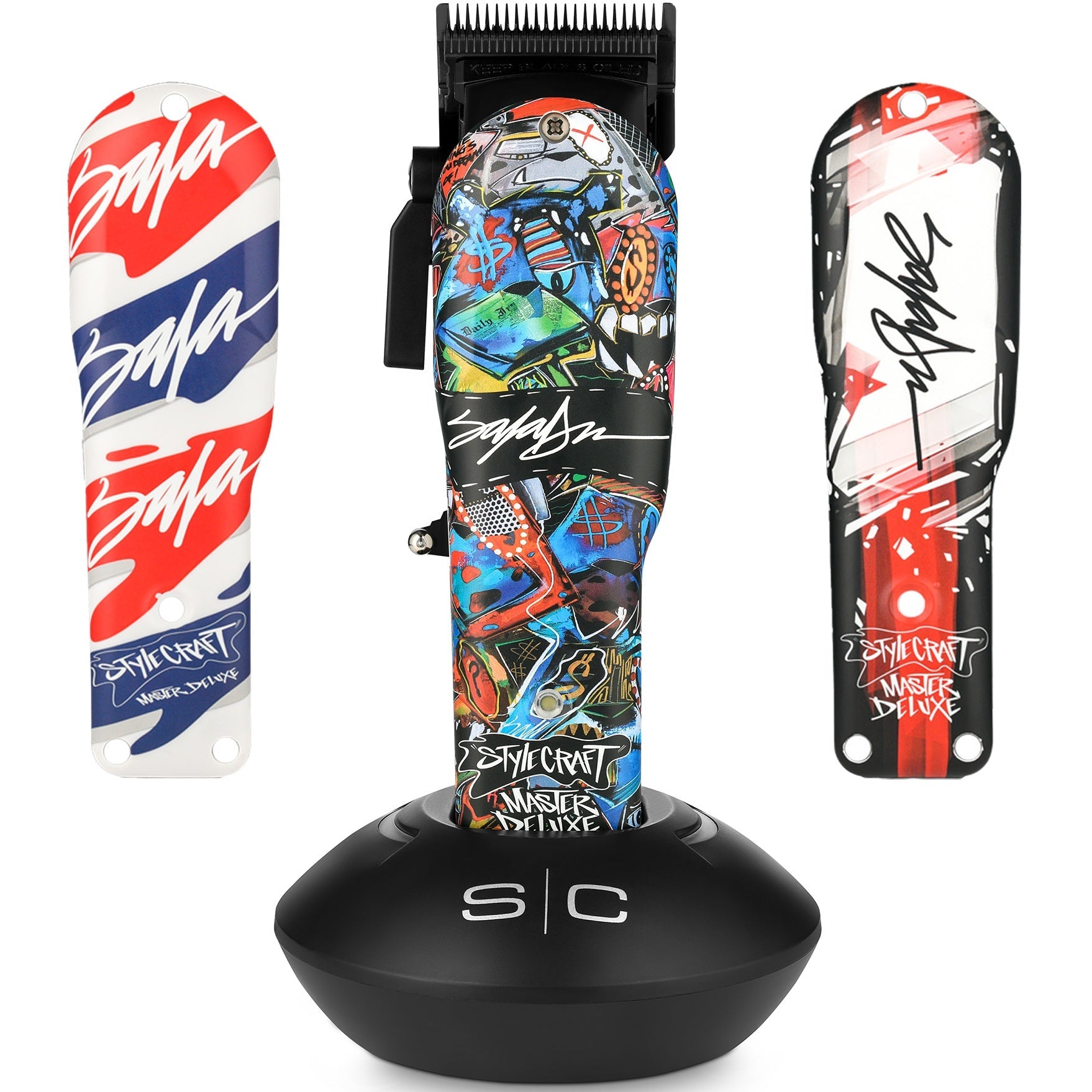 StyleCraft REBEL X King Saladeen limited edition cordless clipper product image for professional barber cutting.