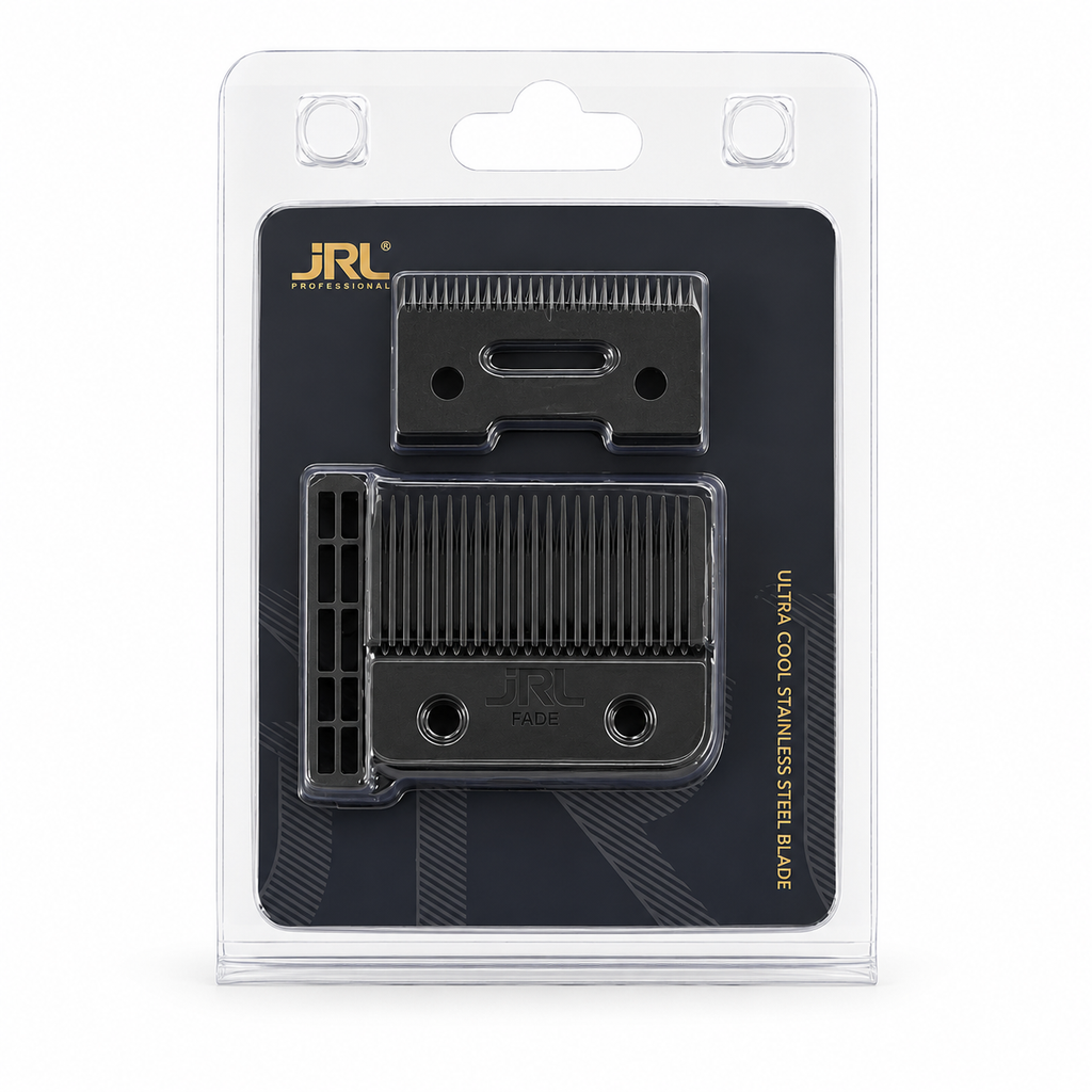 JRL FF2020C Fade Precision Onyx Clipper Blade product image for clipper maintenance.