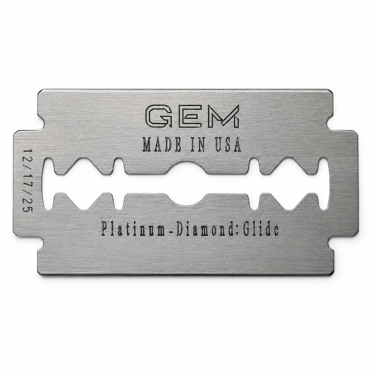 Personna GEM razor blades 100 pack product image for shaving and barber use.