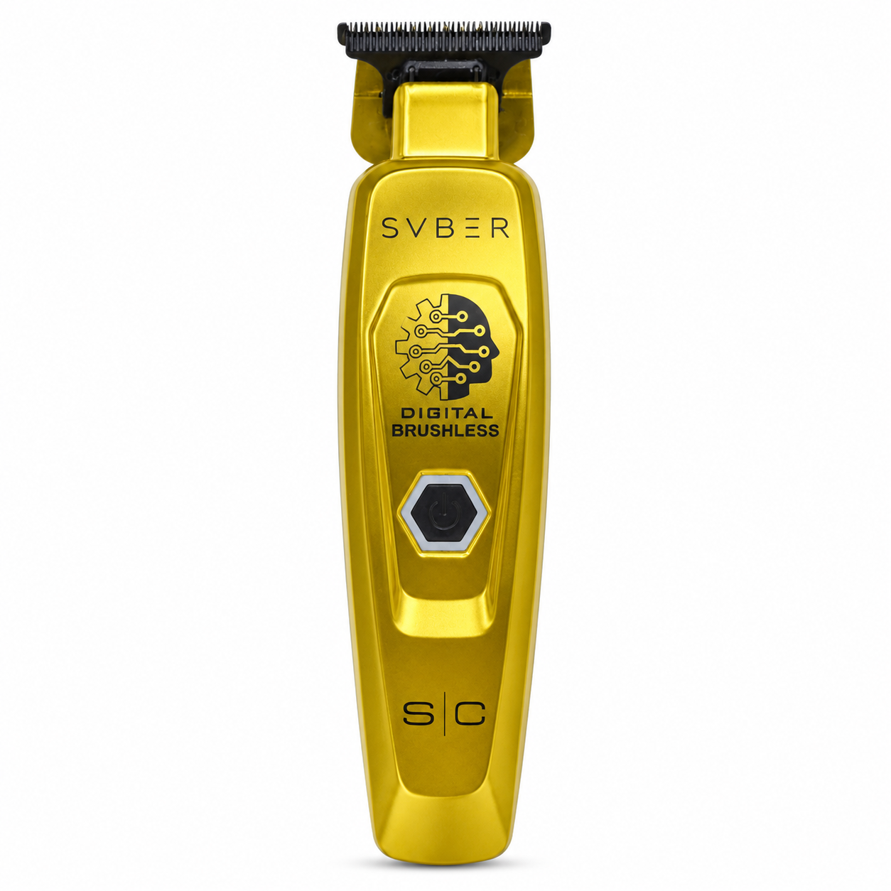 StyleCraft Saber Gold Cordless Trimmer side view